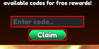Summon Heroes code redemption menu
